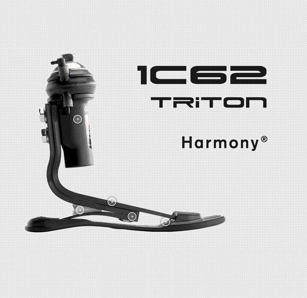 Triton 1C62碳纤分趾储能脚